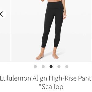 Lululemon Align leggings sz 8 Like New